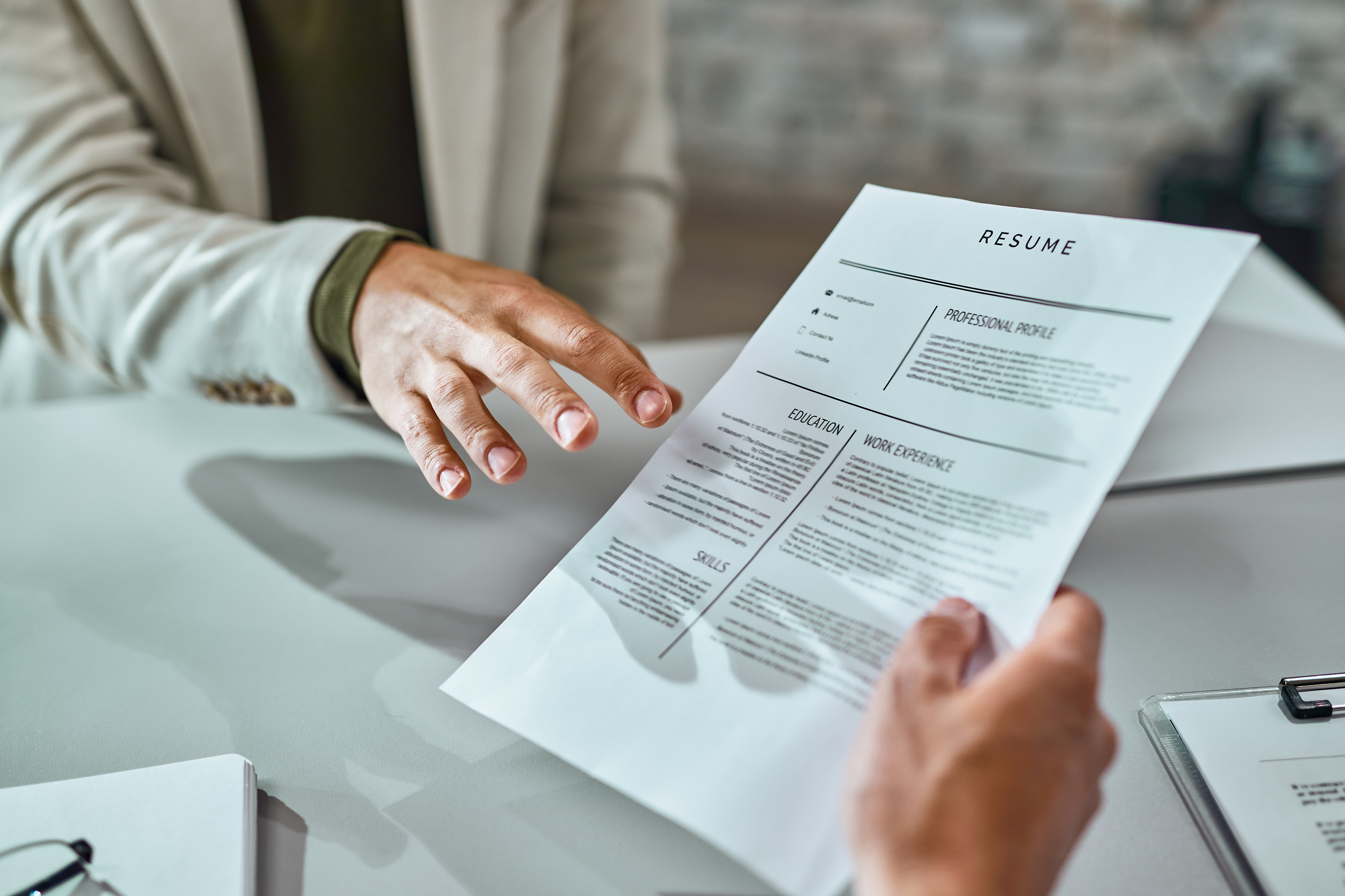 CV/Resume