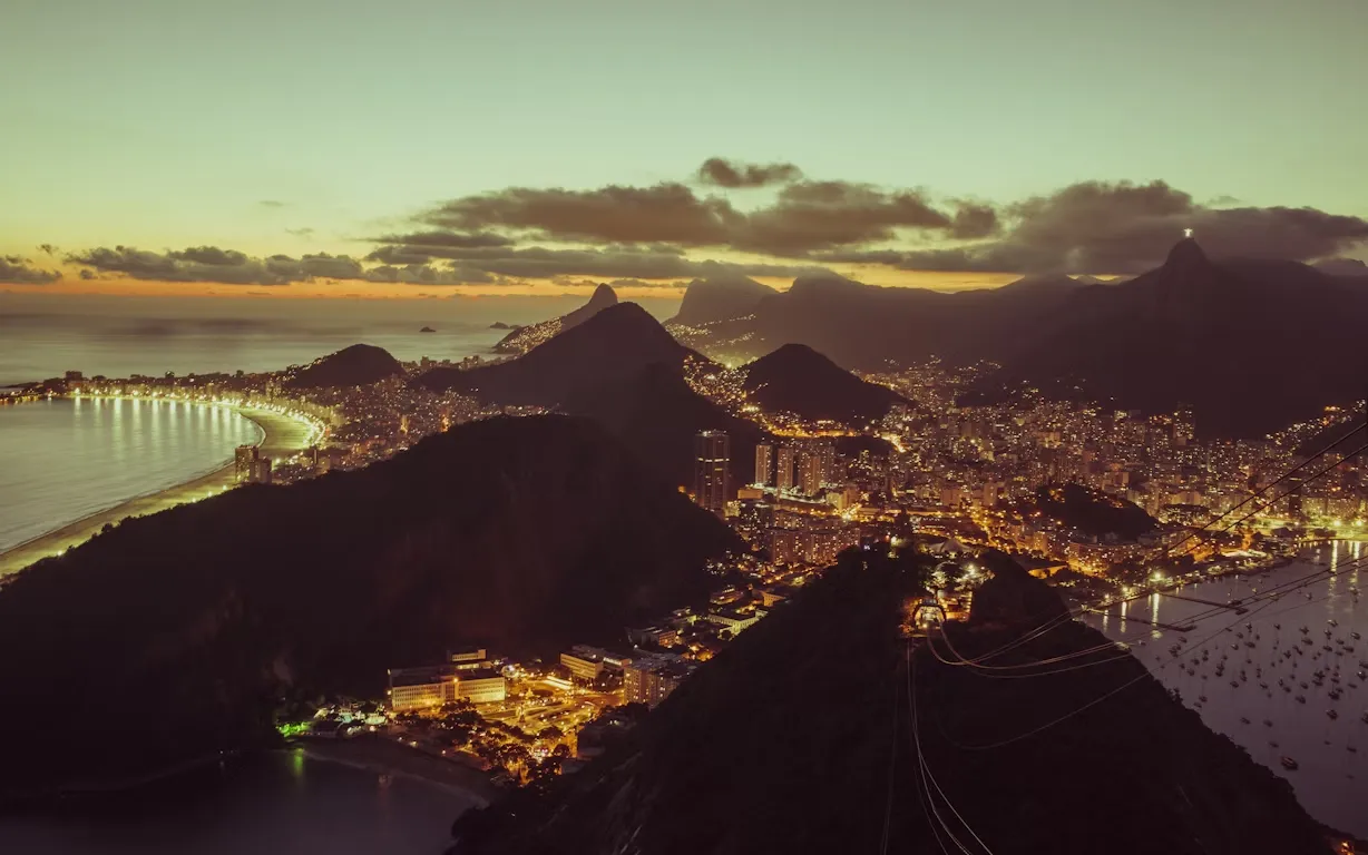 Rio de Janeiro at sunset